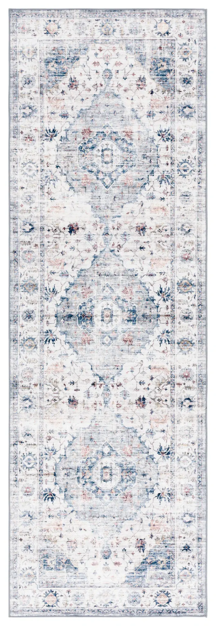 Arizona Vintage Medallion Washable Rug