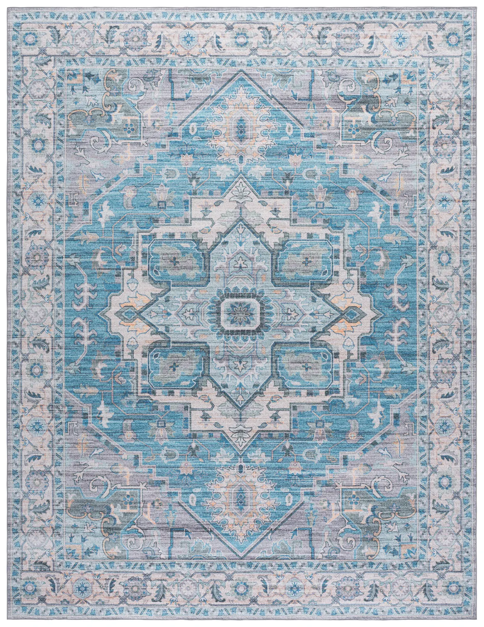 Arizona Medallion Washable Rug