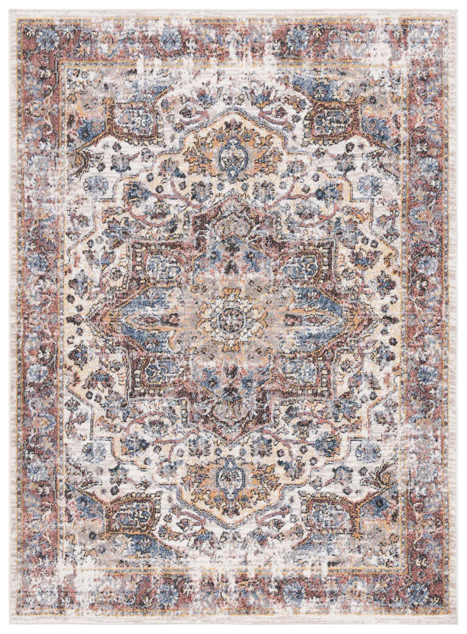 Astoria Distressed Medallion Rug