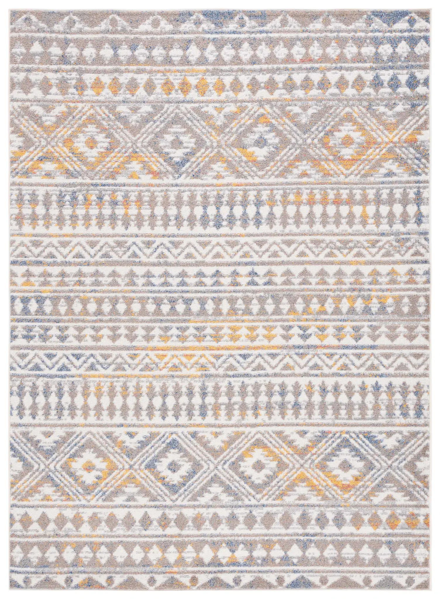 Astoria Banded Diamond Rug