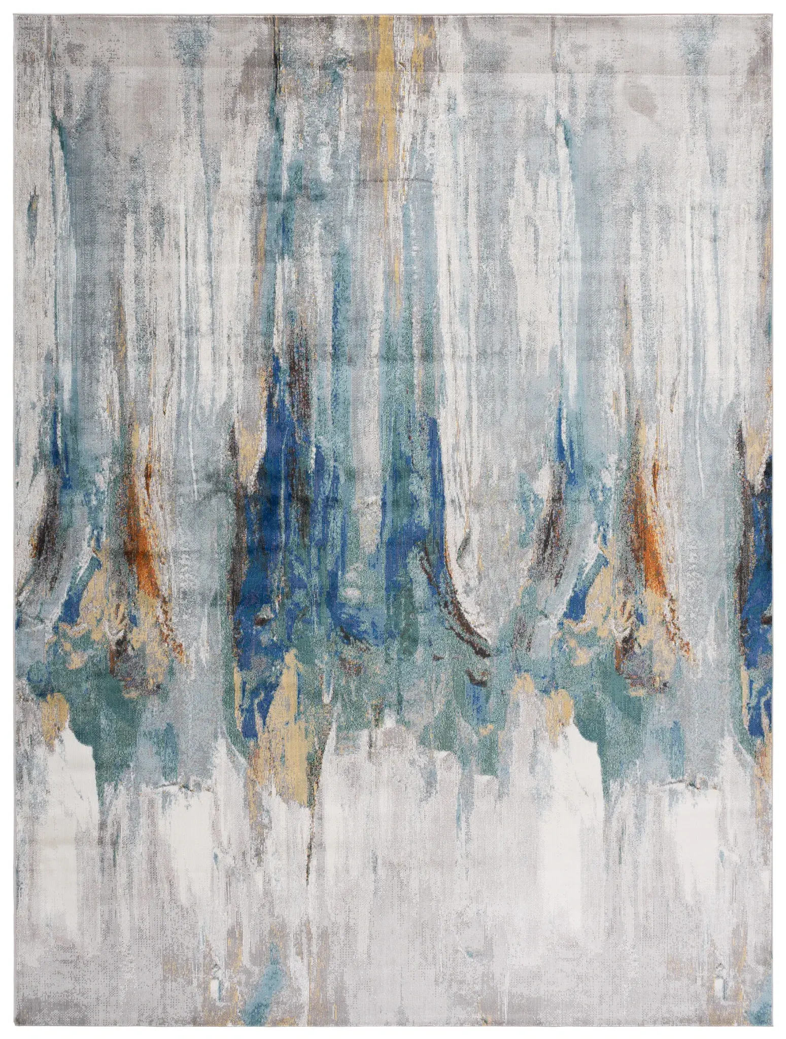 Art Studio Abstract Brushstroke Rug