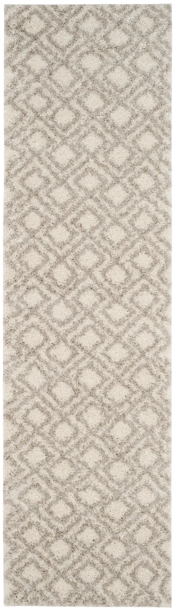 Arizona Geometric Trellis Shag Rug