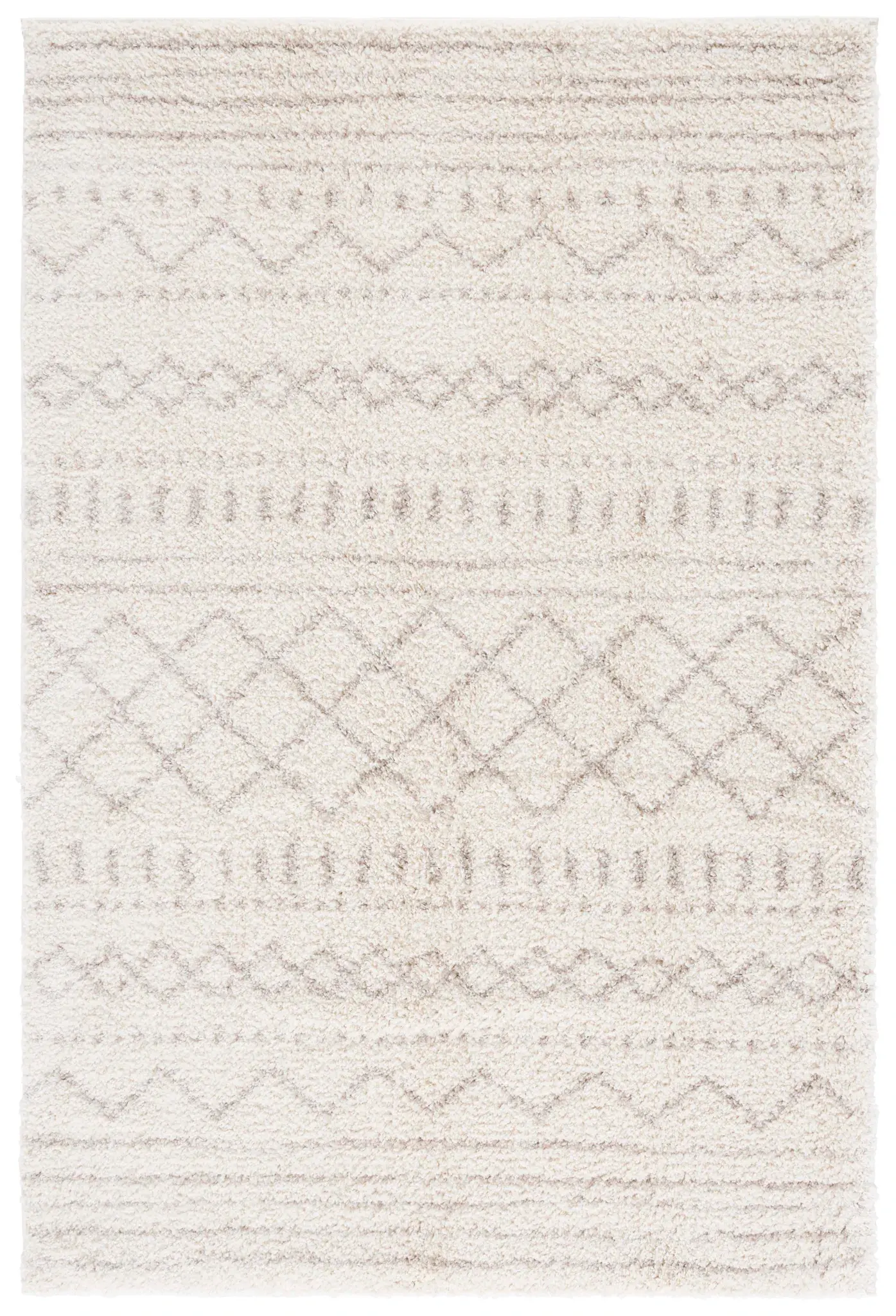 Arizona Banded Diamond Shag Rug