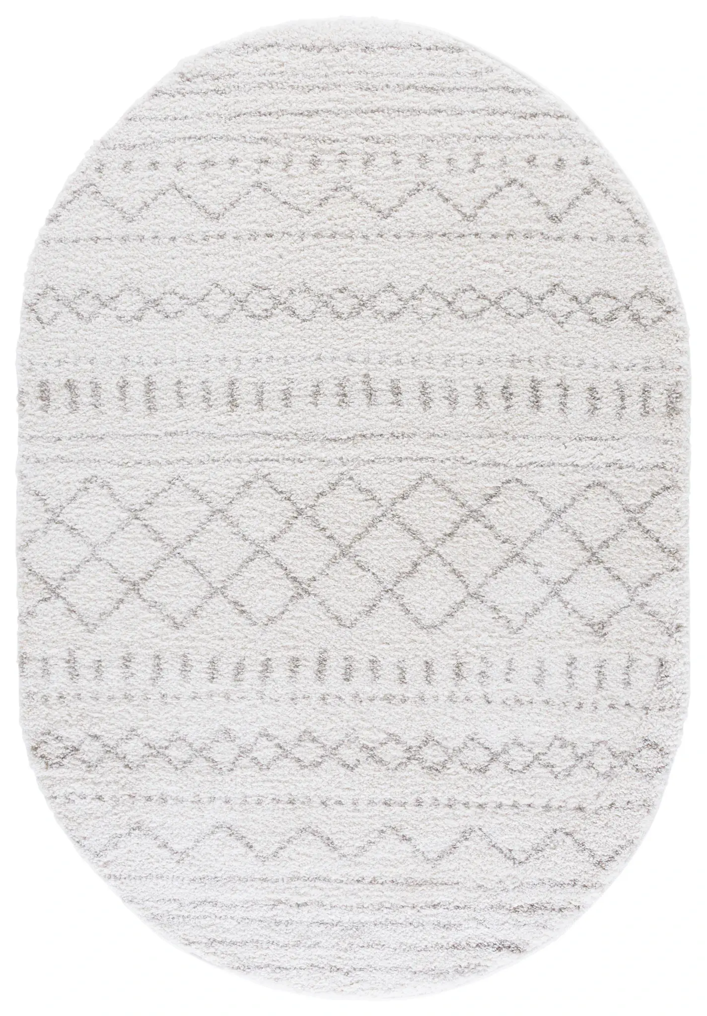 Arizona Banded Diamond Shag Rug