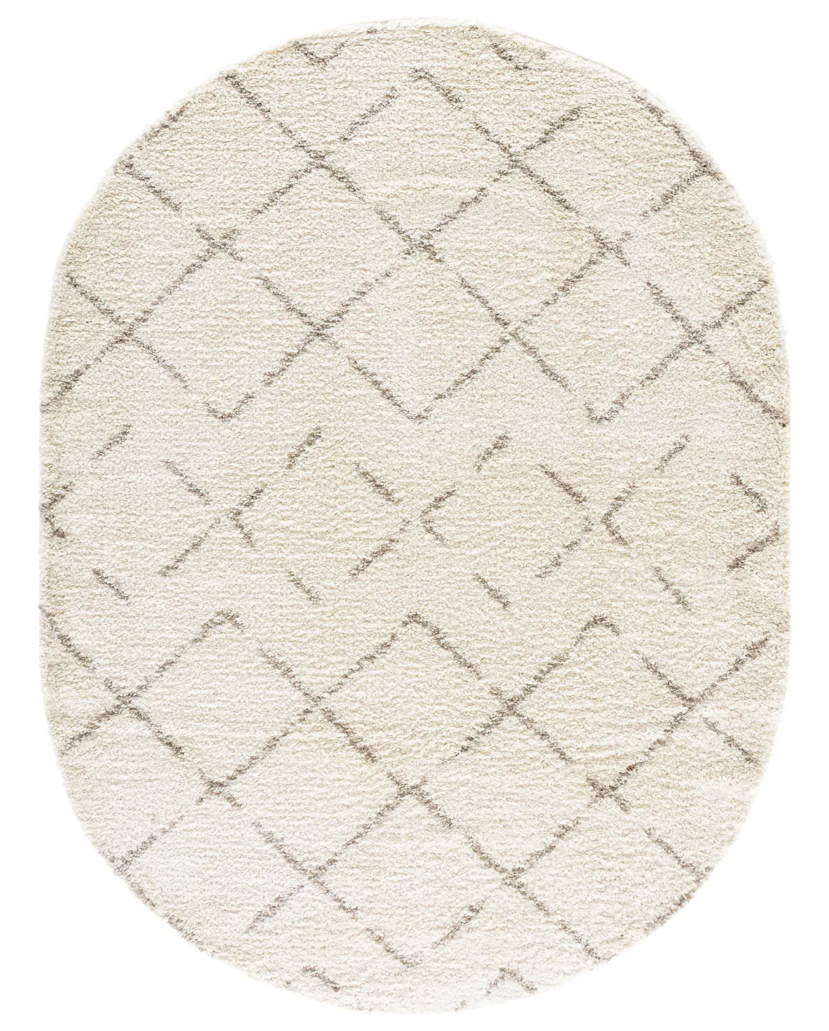 Arizona Diamond Lattice Shag Rug