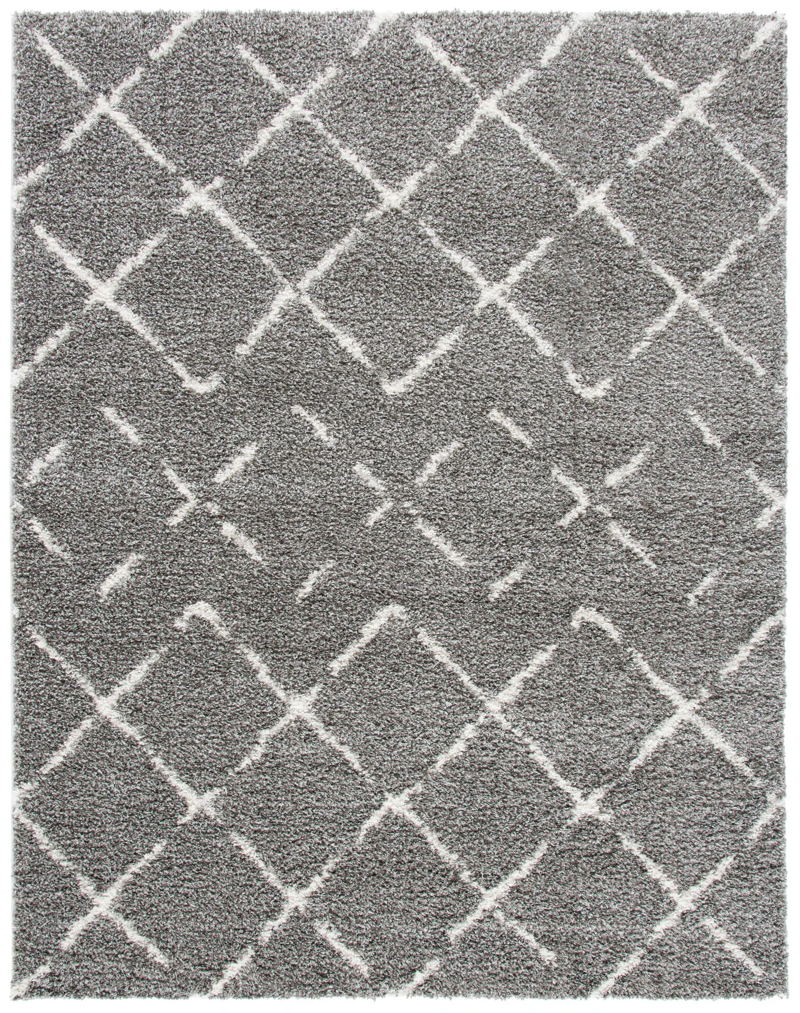 Arizona Diamond Lattice Shag Rug