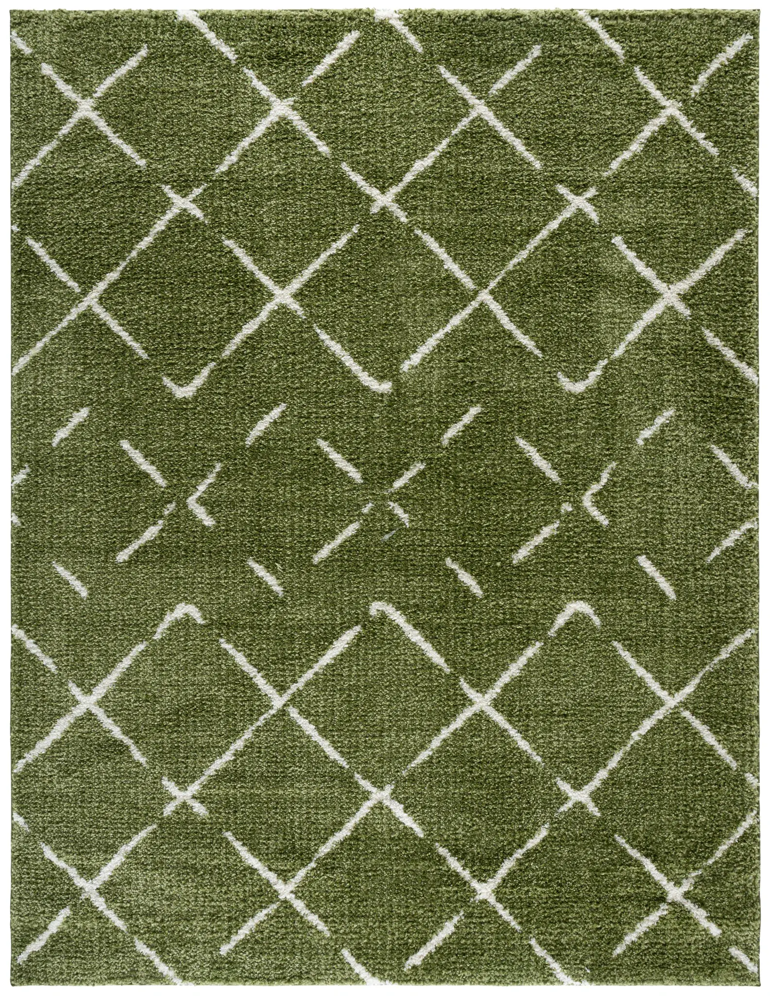 Arizona Diamond Lattice Shag Rug