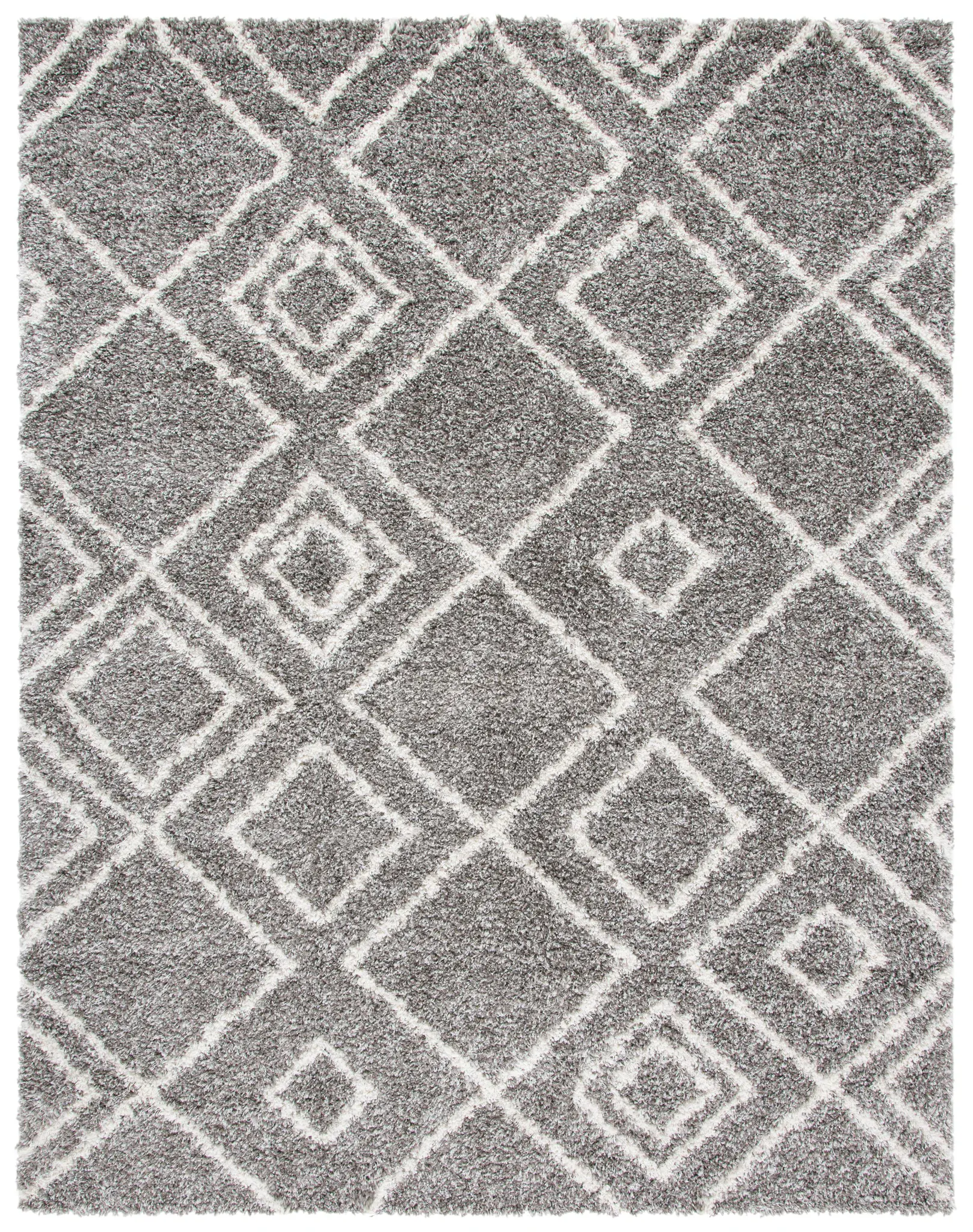 Arizona Diamond Trellis Shag Rug