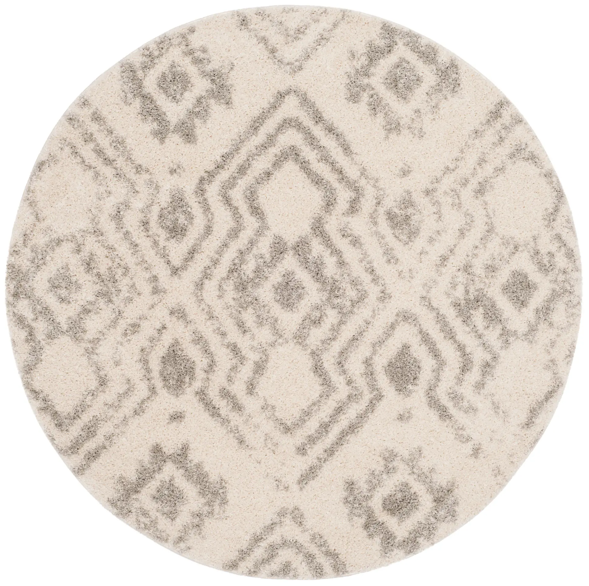 Arizona Nested Diamond Shag Rug