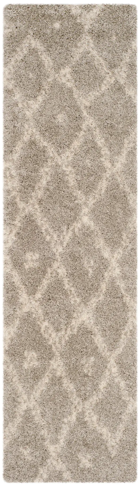 Arizona Dotted Diamond Trellis Shag Rug