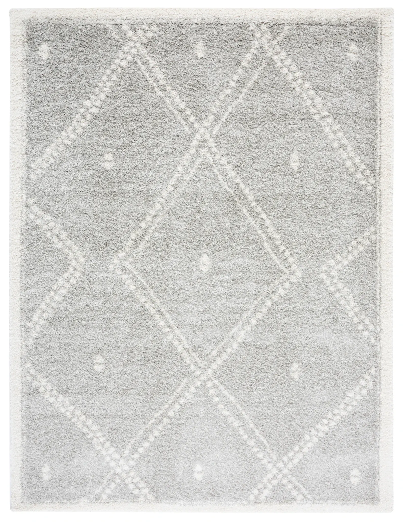 Arizona Double Diamond Lattice Shag Rug