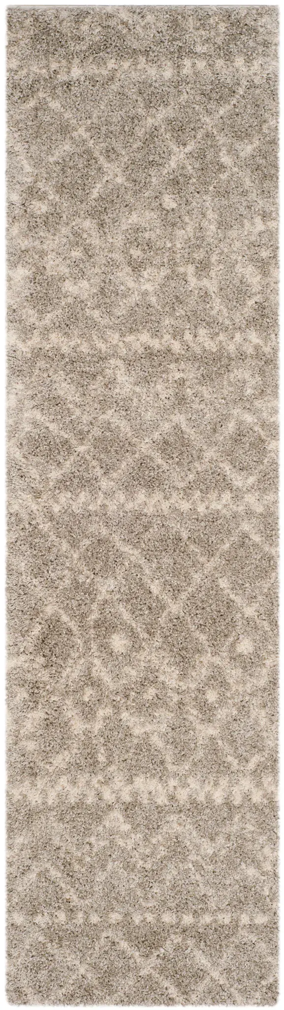 Arizona Banded Dotted Tribal Shag Rug