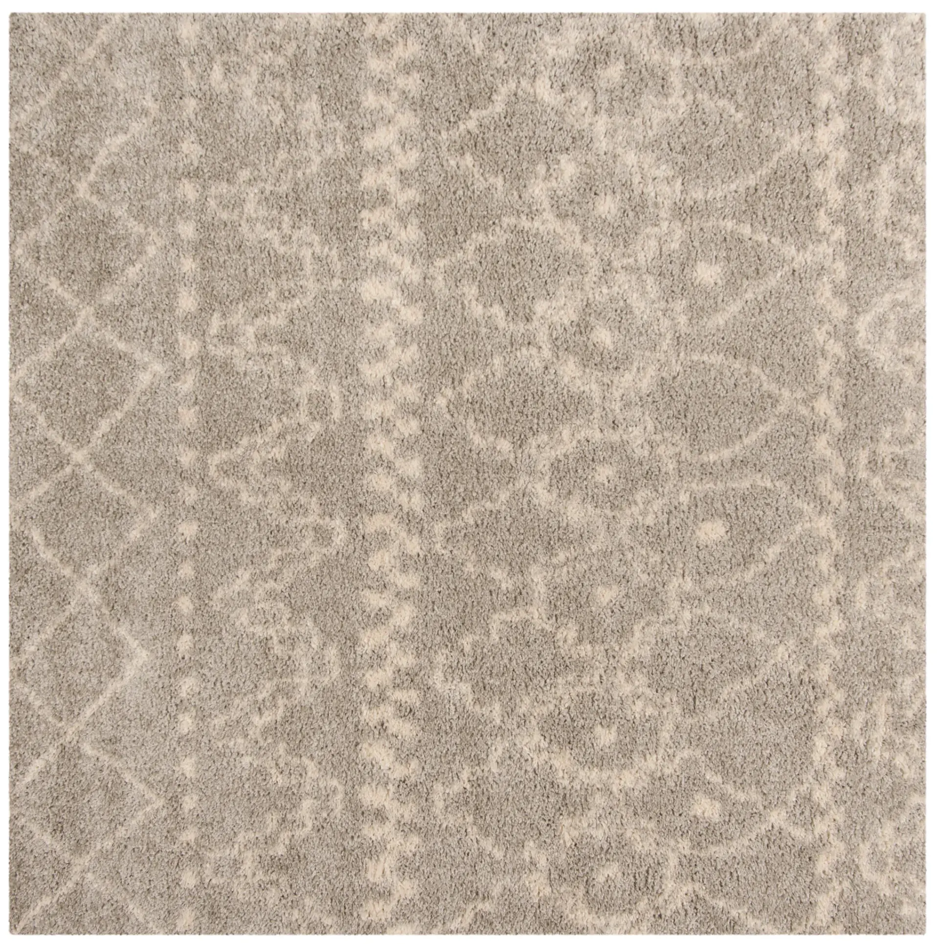 Arizona Banded Dotted Tribal Shag Rug