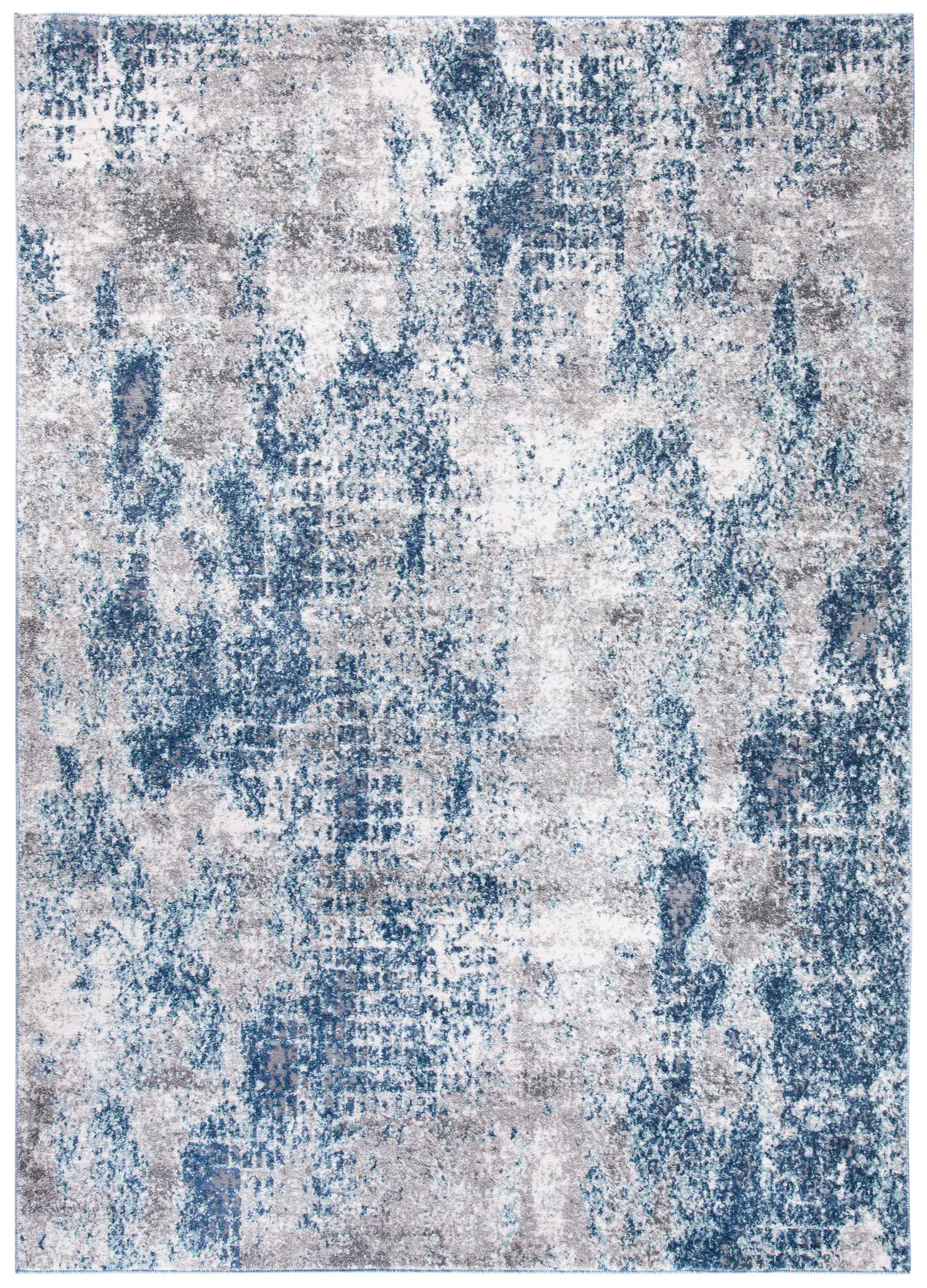 Aston Abstract Grid Rug