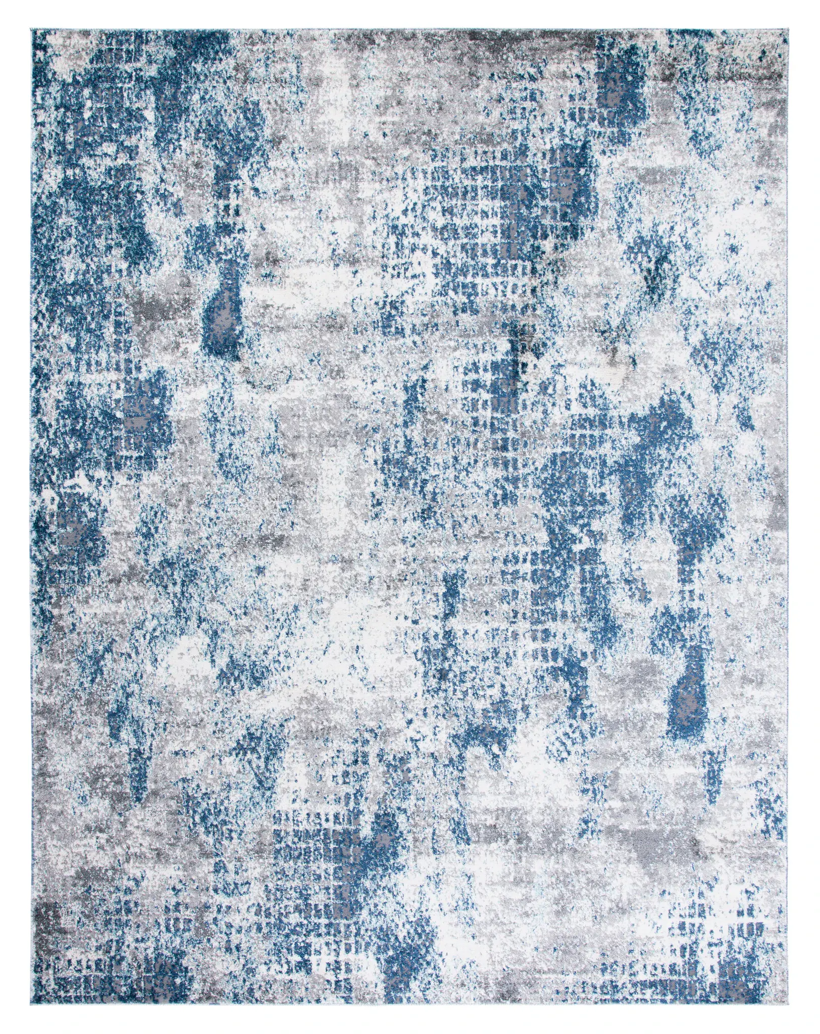 Aston Abstract Grid Rug