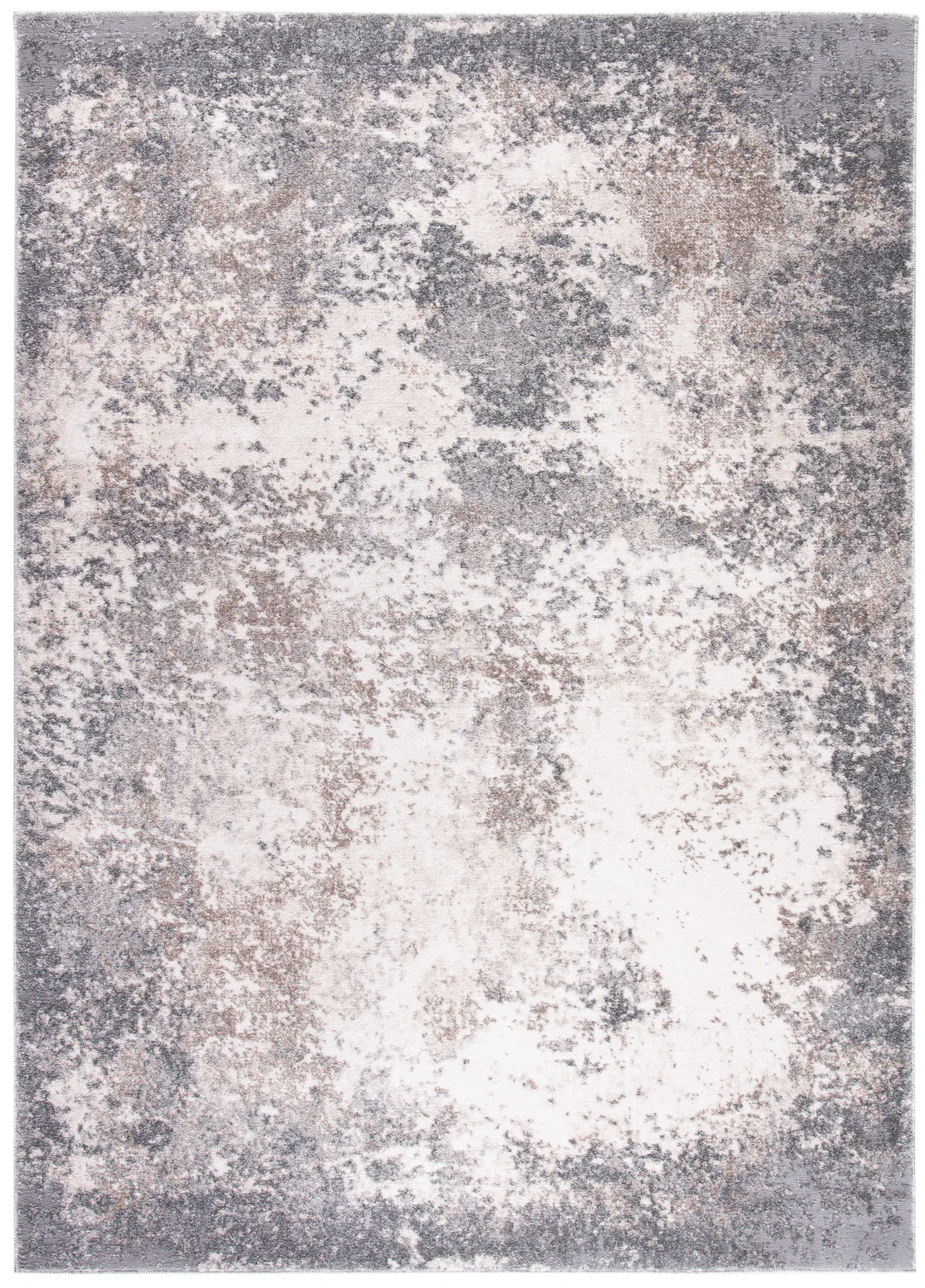 Aston Bordered Abstract Rug