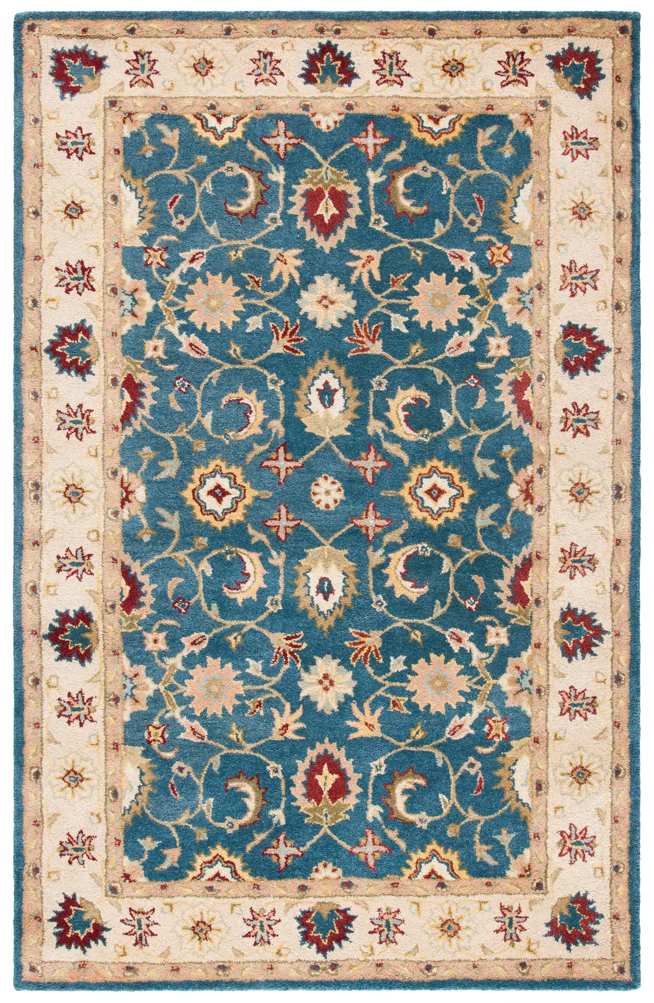 Antiquity Persian Floral Hand-Tufted Wool Rug