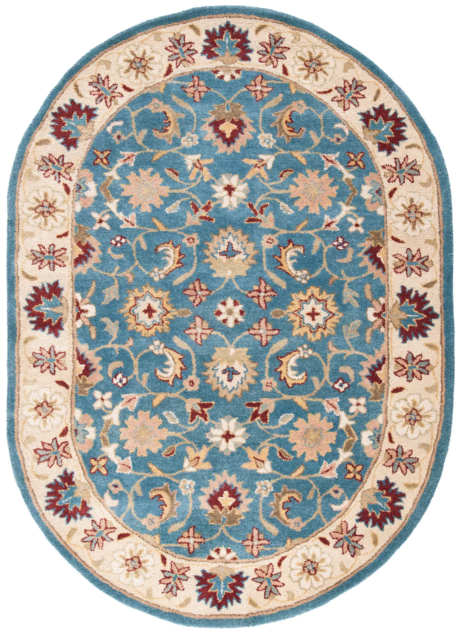 Antiquity Persian Floral Hand-Tufted Wool Rug