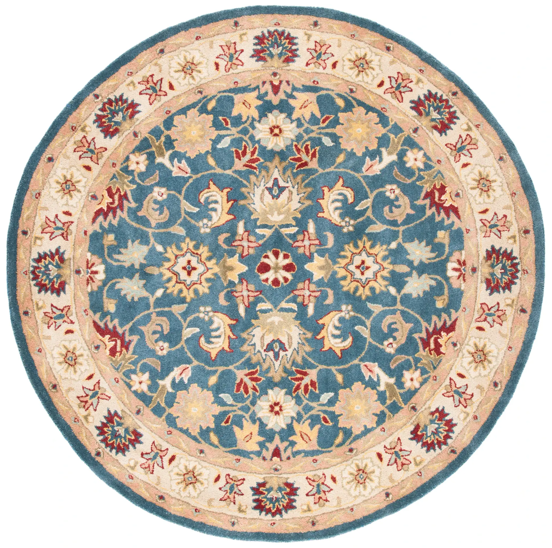 Antiquity Persian Floral Hand-Tufted Wool Rug