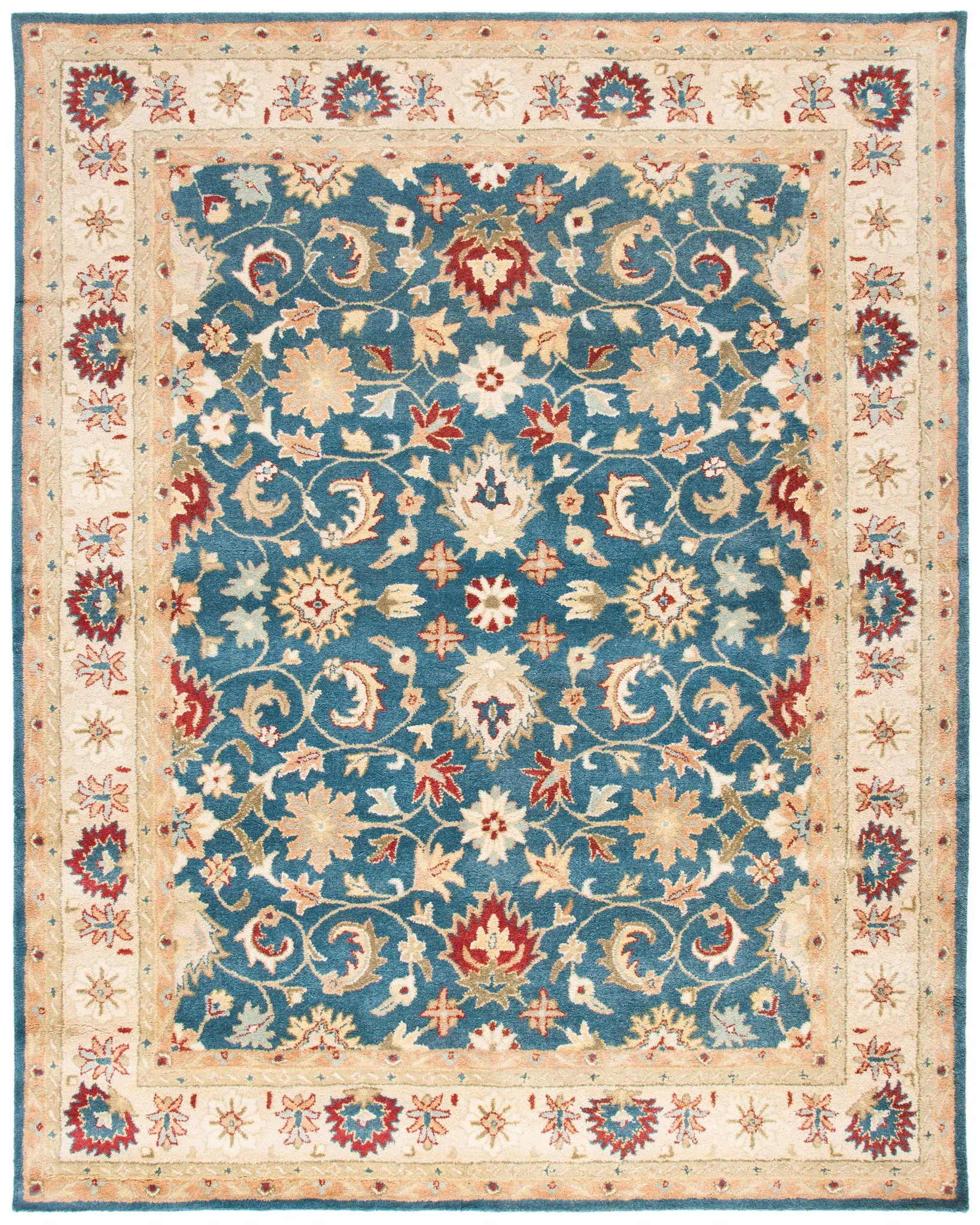 Antiquity Persian Floral Hand-Tufted Wool Rug