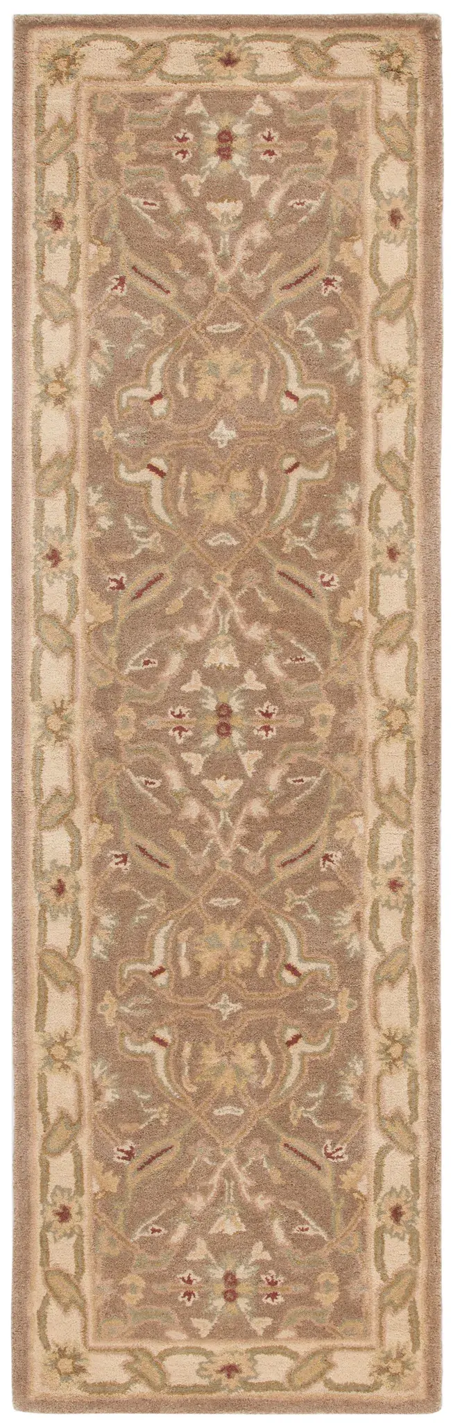 Antiquity Scrolling Floral Hand-Tufted Wool Rug
