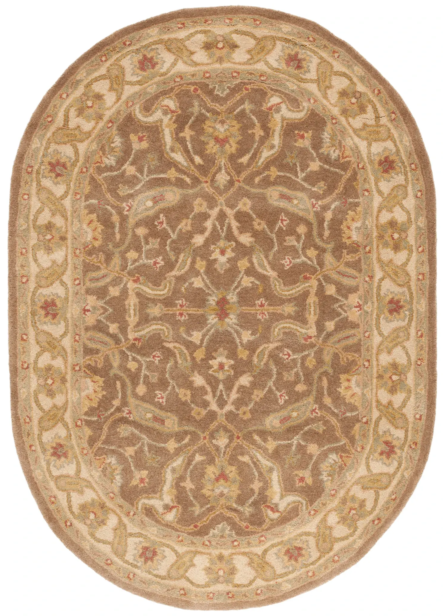 Antiquity Scrolling Floral Hand-Tufted Wool Rug