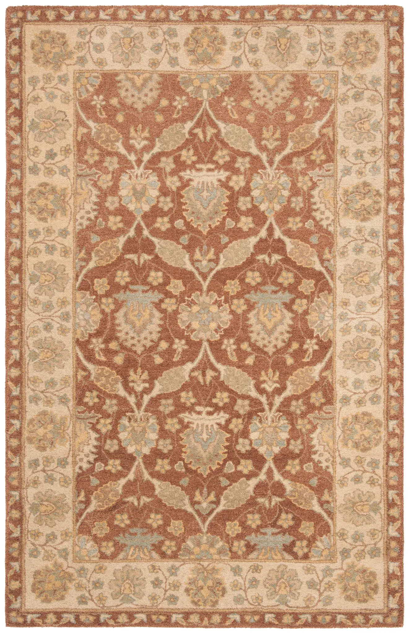 Antiquity Floral Allover Hand-Tufted Wool Rug