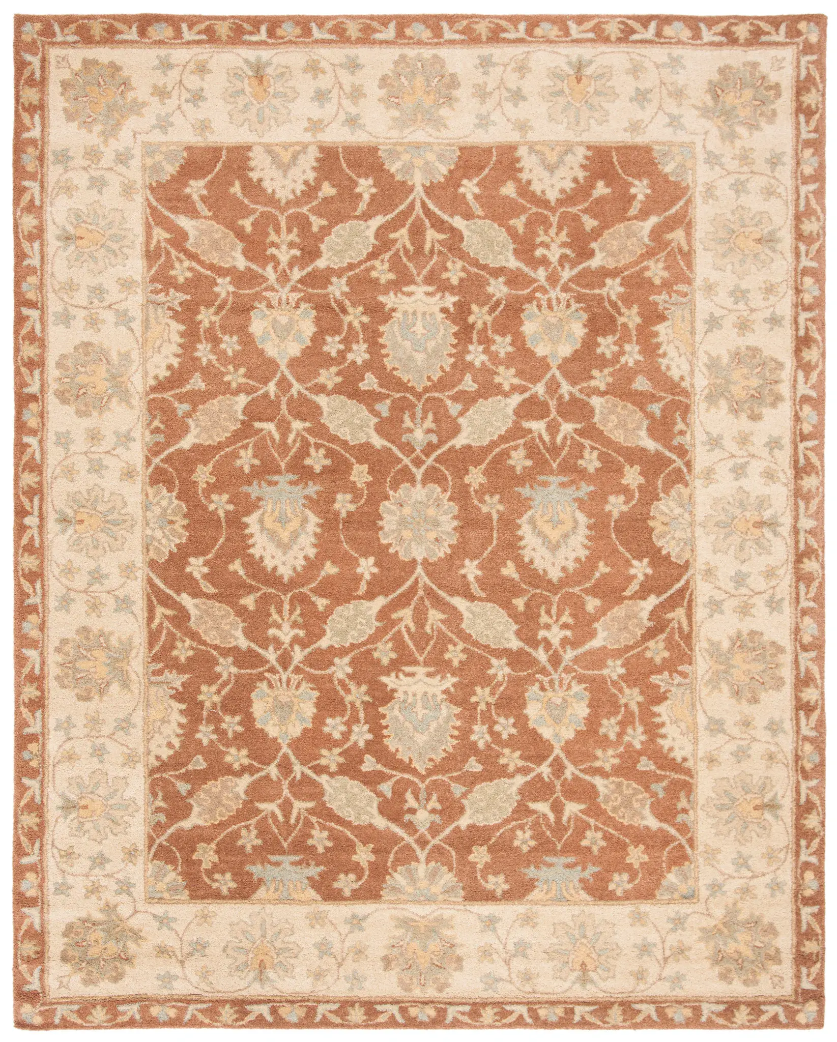 Antiquity Floral Allover Hand-Tufted Wool Rug