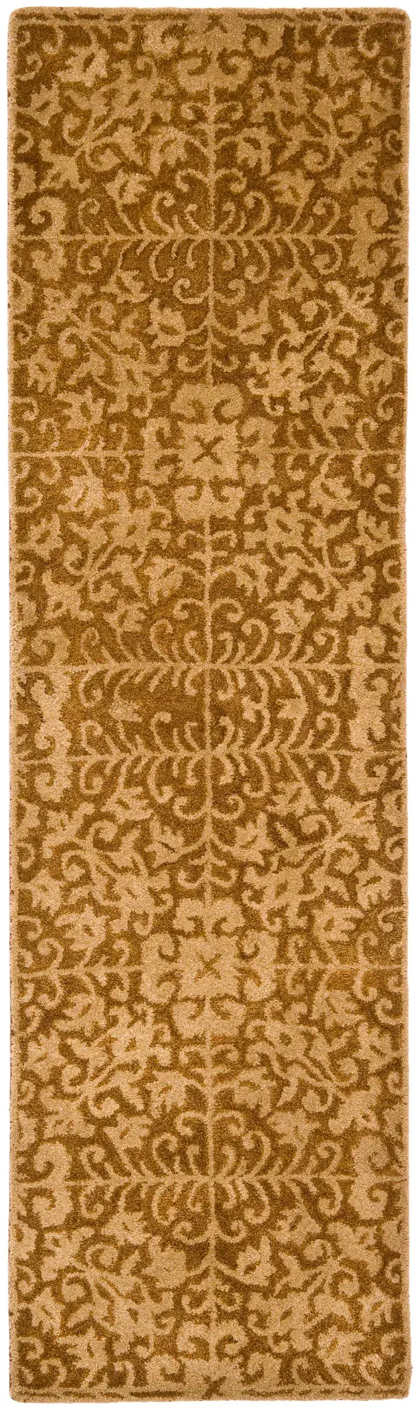 Antiquity Botanical Grid Hand-Tufted Wool Rug