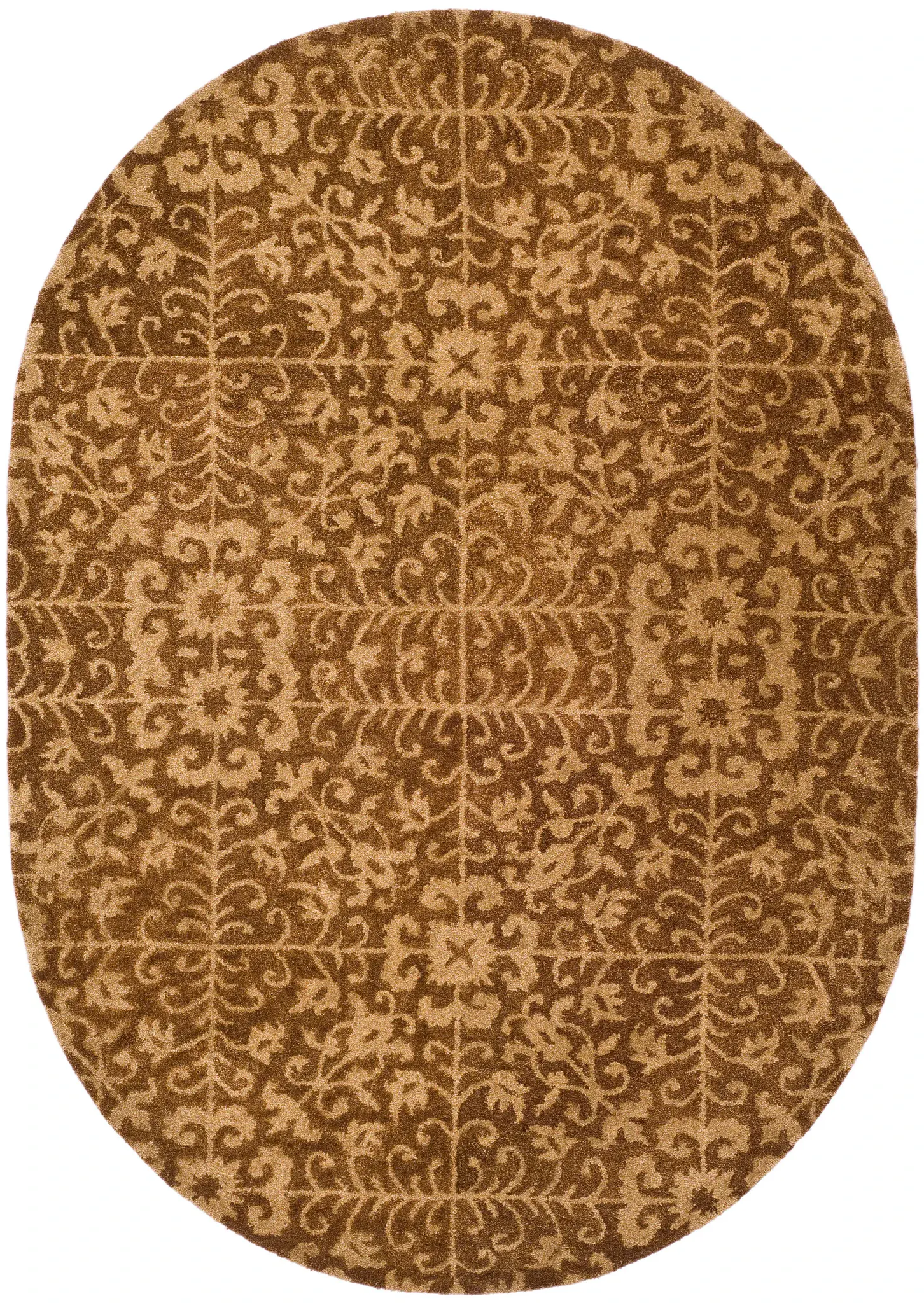Antiquity Botanical Grid Hand-Tufted Wool Rug