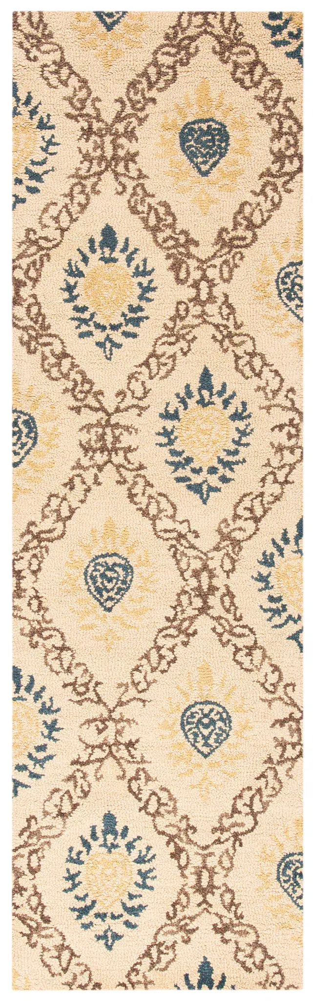 Antiquity Medallion Trellis Hand-Tufted Wool Rug