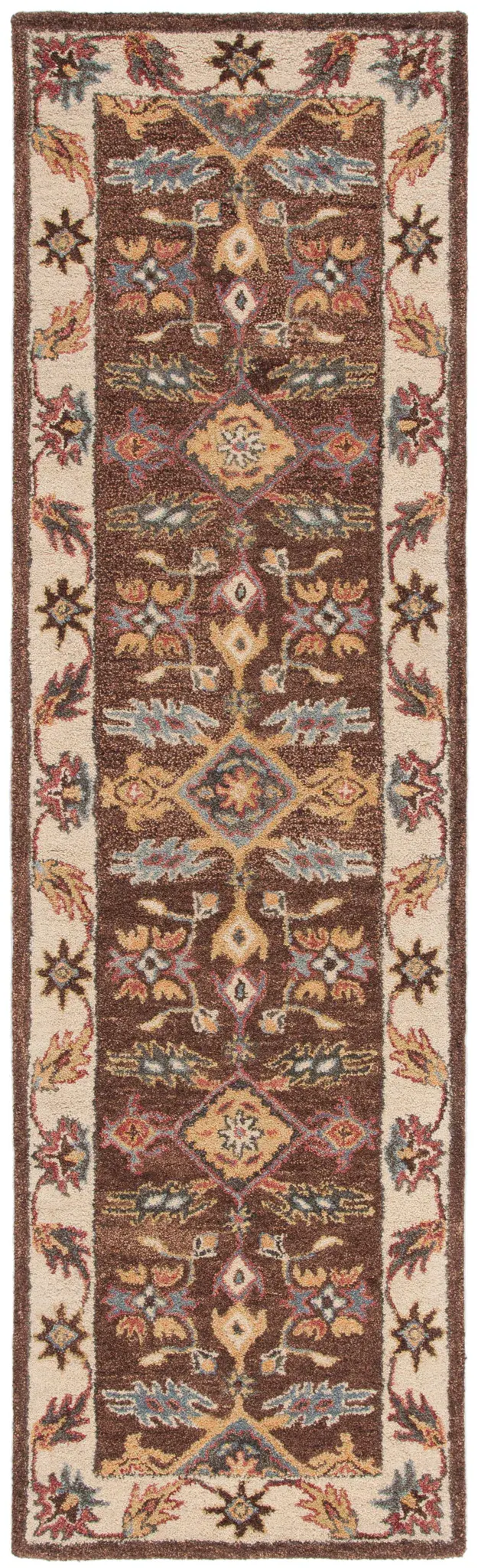 Antiquity Triple Medallion Hand-Tufted Wool Rug