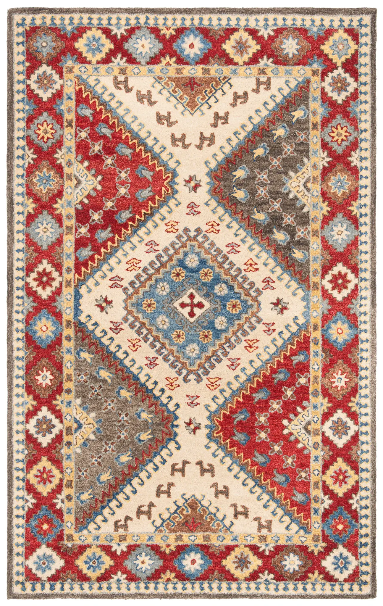 Antiquity Tribal Medallion Hand-Tufted Wool Rug