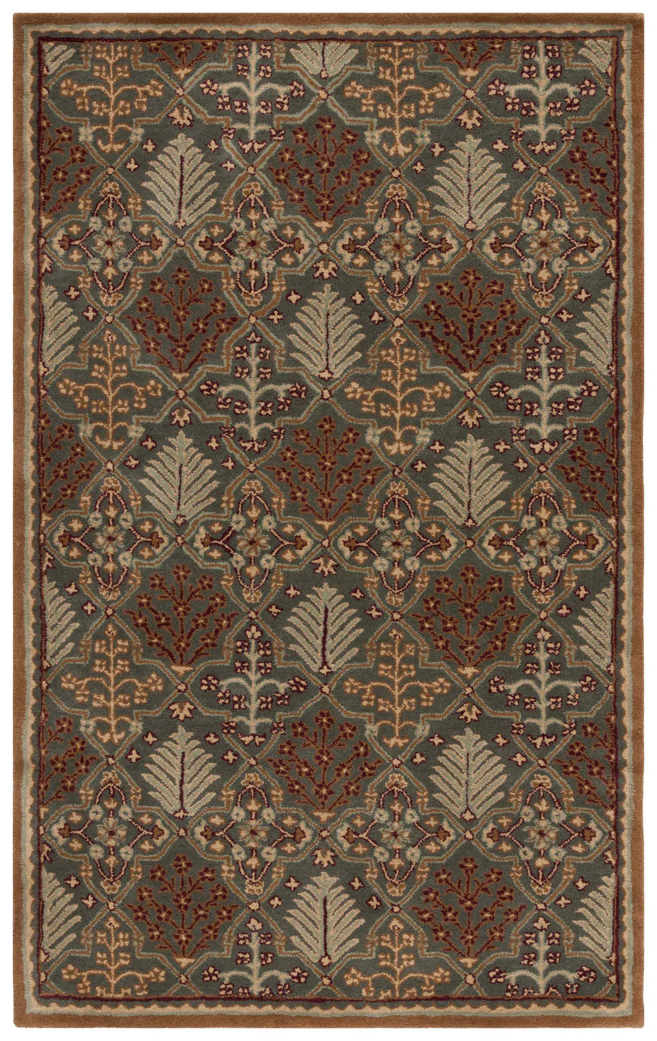 Antiquity Floral Trellis Hand-Tufted Wool Rug