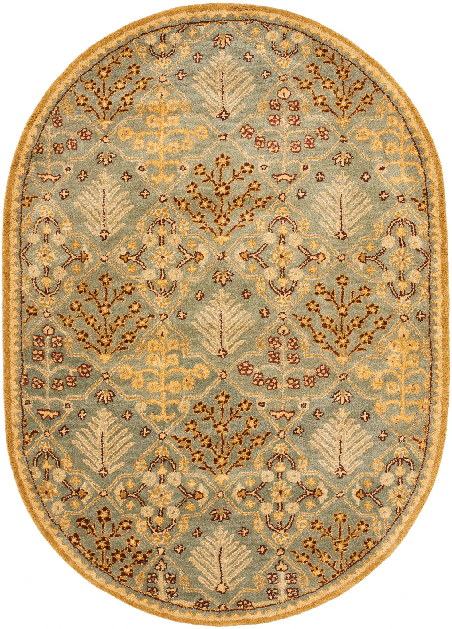 Antiquity Floral Trellis Hand-Tufted Wool Rug