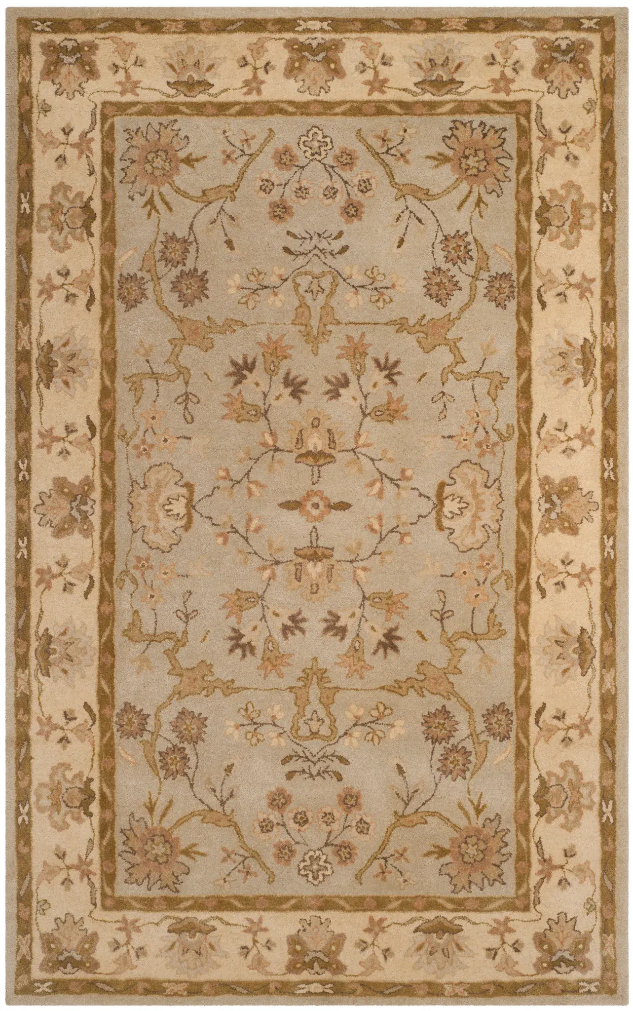 Antiquity Botanical Floral Hand-Tufted Wool Rug