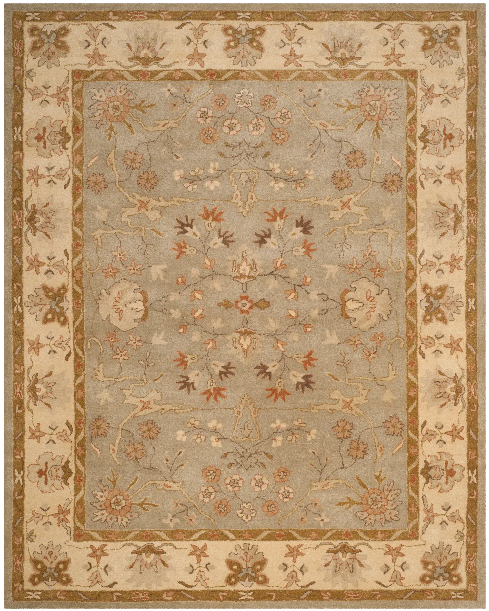 Antiquity Botanical Floral Hand-Tufted Wool Rug