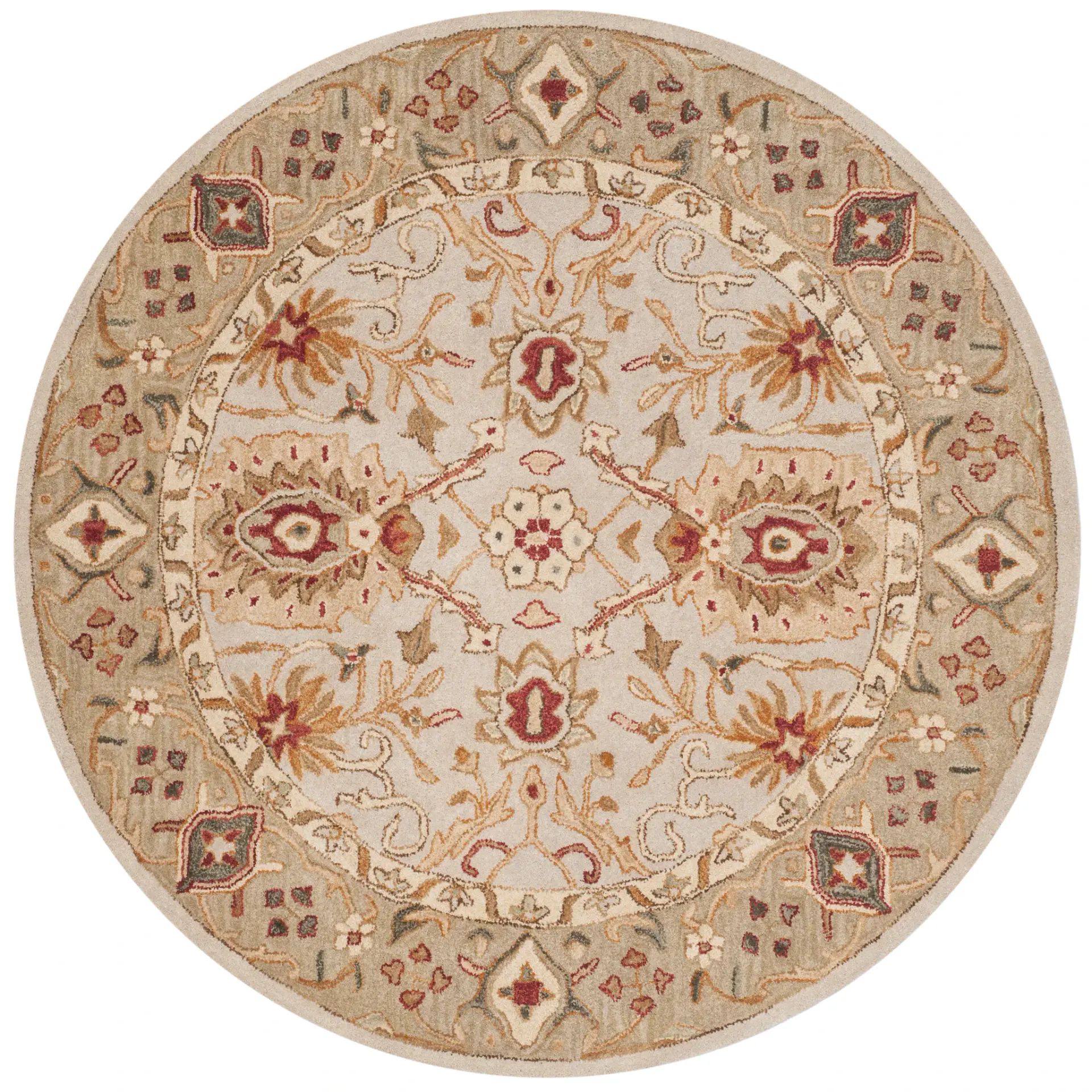 Antiquity Traditional Floral Hand-Tufted Wool Rug