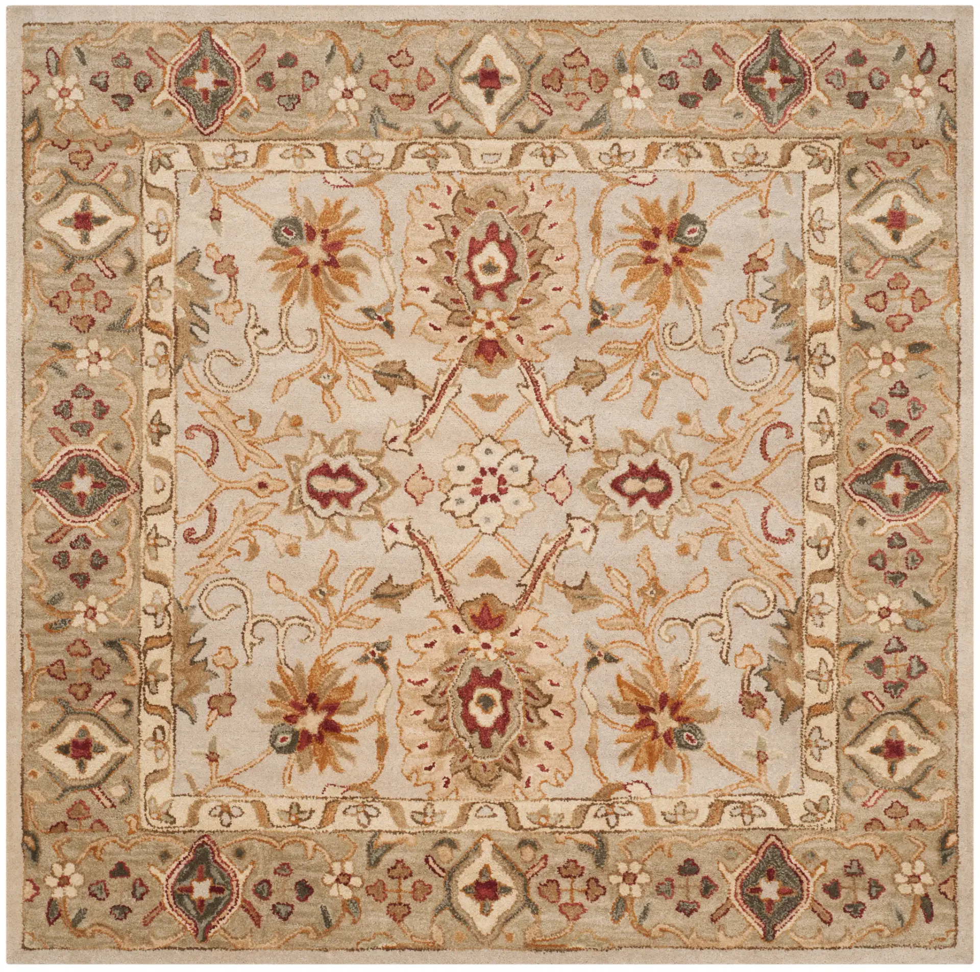 Antiquity Traditional Floral Hand-Tufted Wool Rug