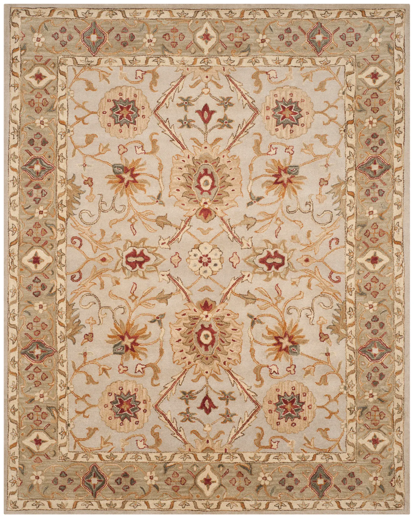 Antiquity Traditional Floral Hand-Tufted Wool Rug
