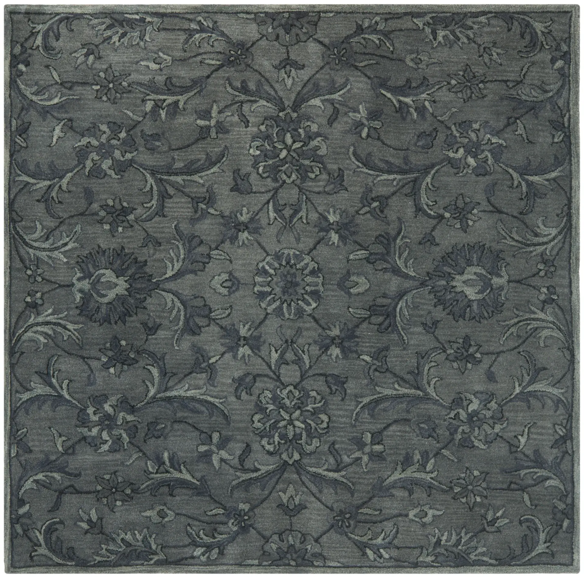 Antiquity Allover Scroll Hand-Tufted Wool Rug