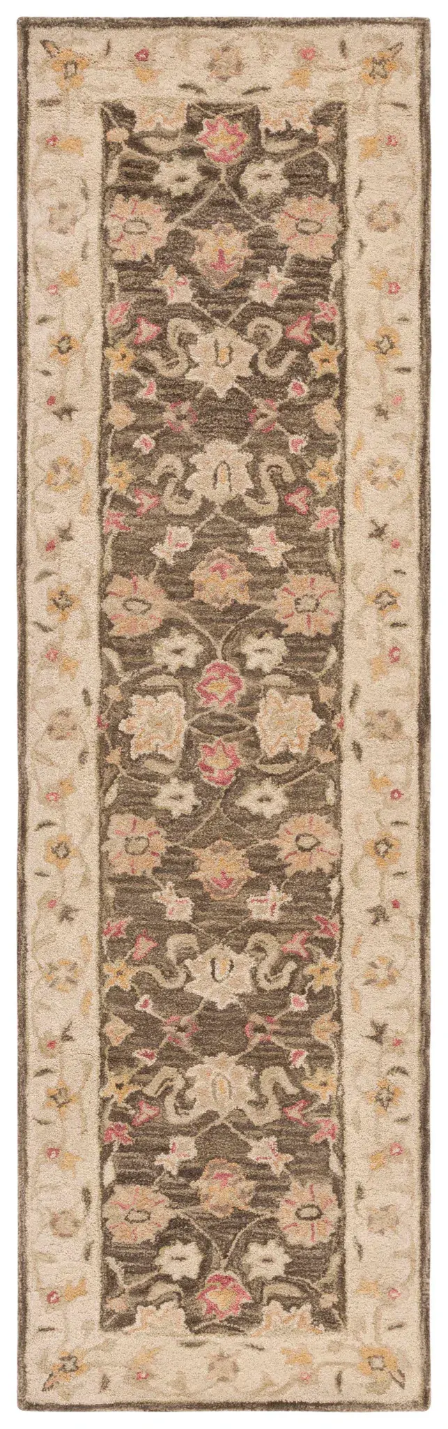 Antiquity Floral Palmette Hand-Tufted Wool Rug