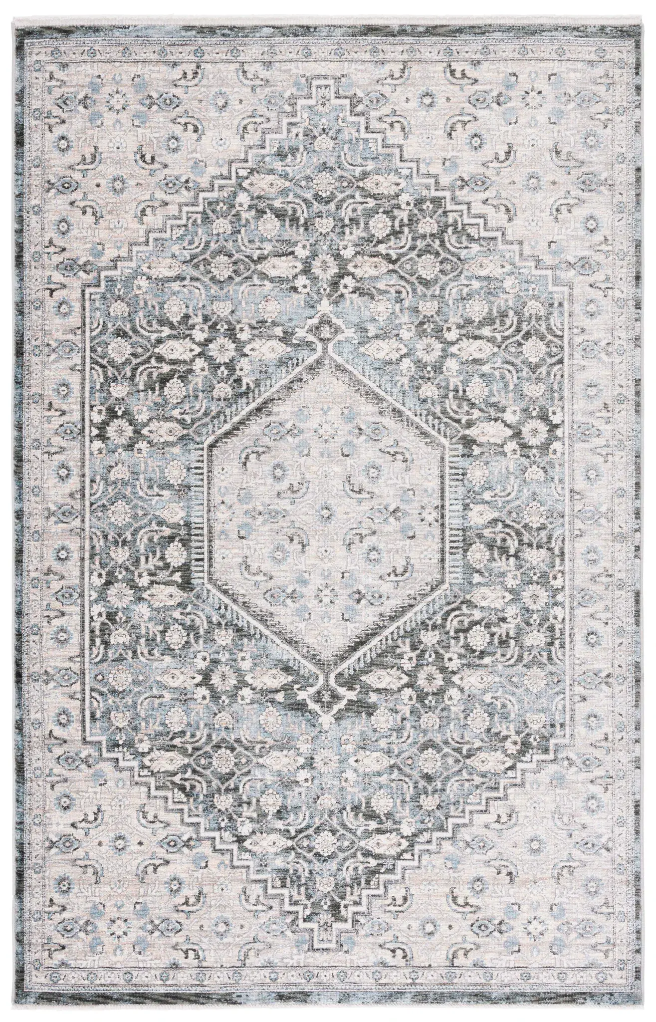 Artifact Hexagonal Medallion Rug