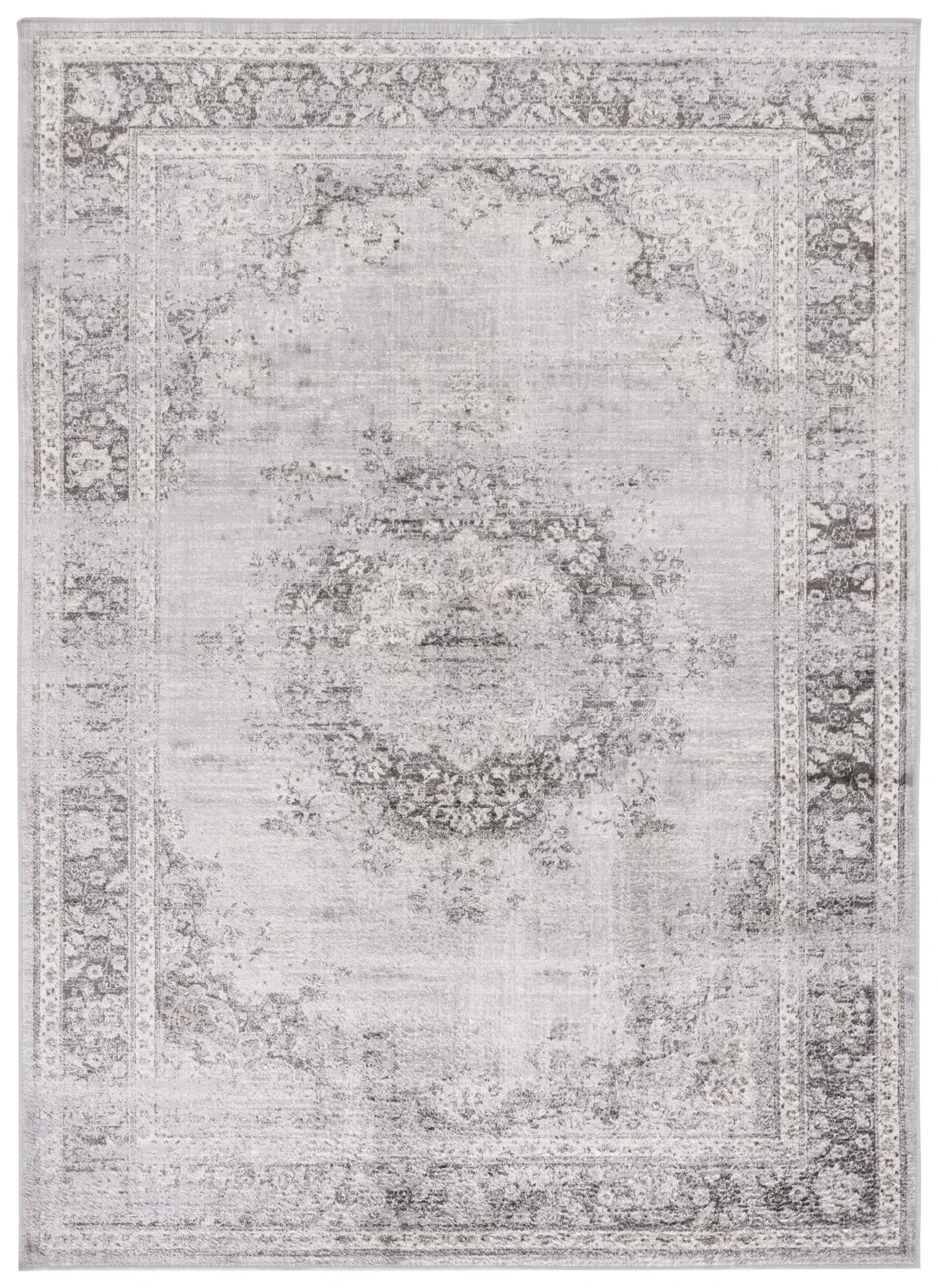 Atlas Faded Medallion Viscose Rug