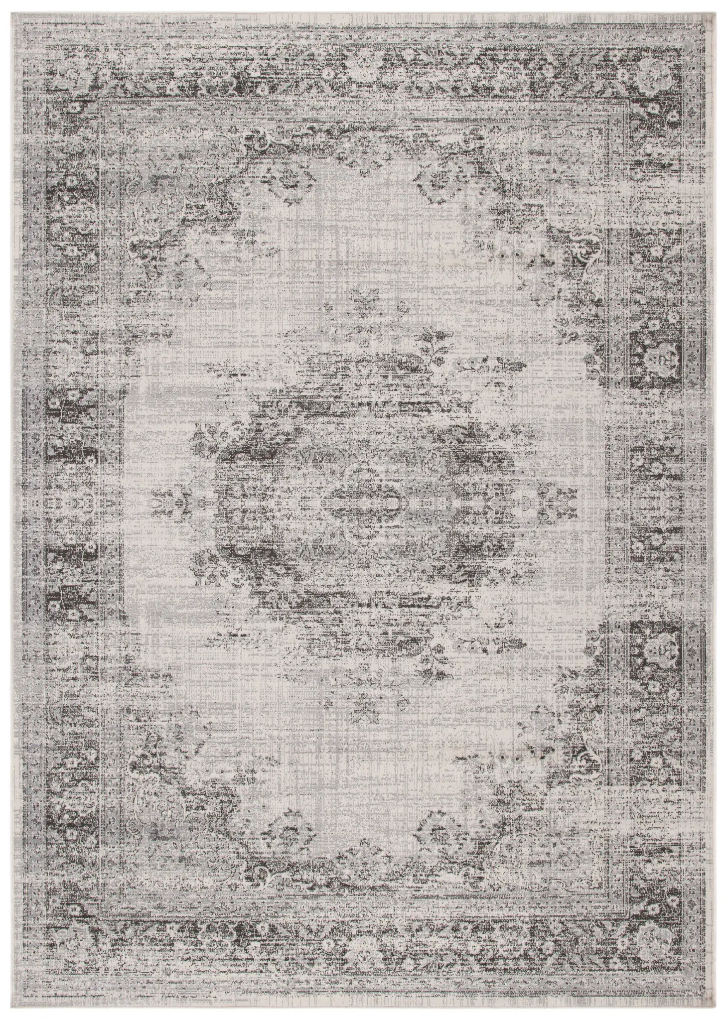 Atlas Faded Medallion Viscose Rug