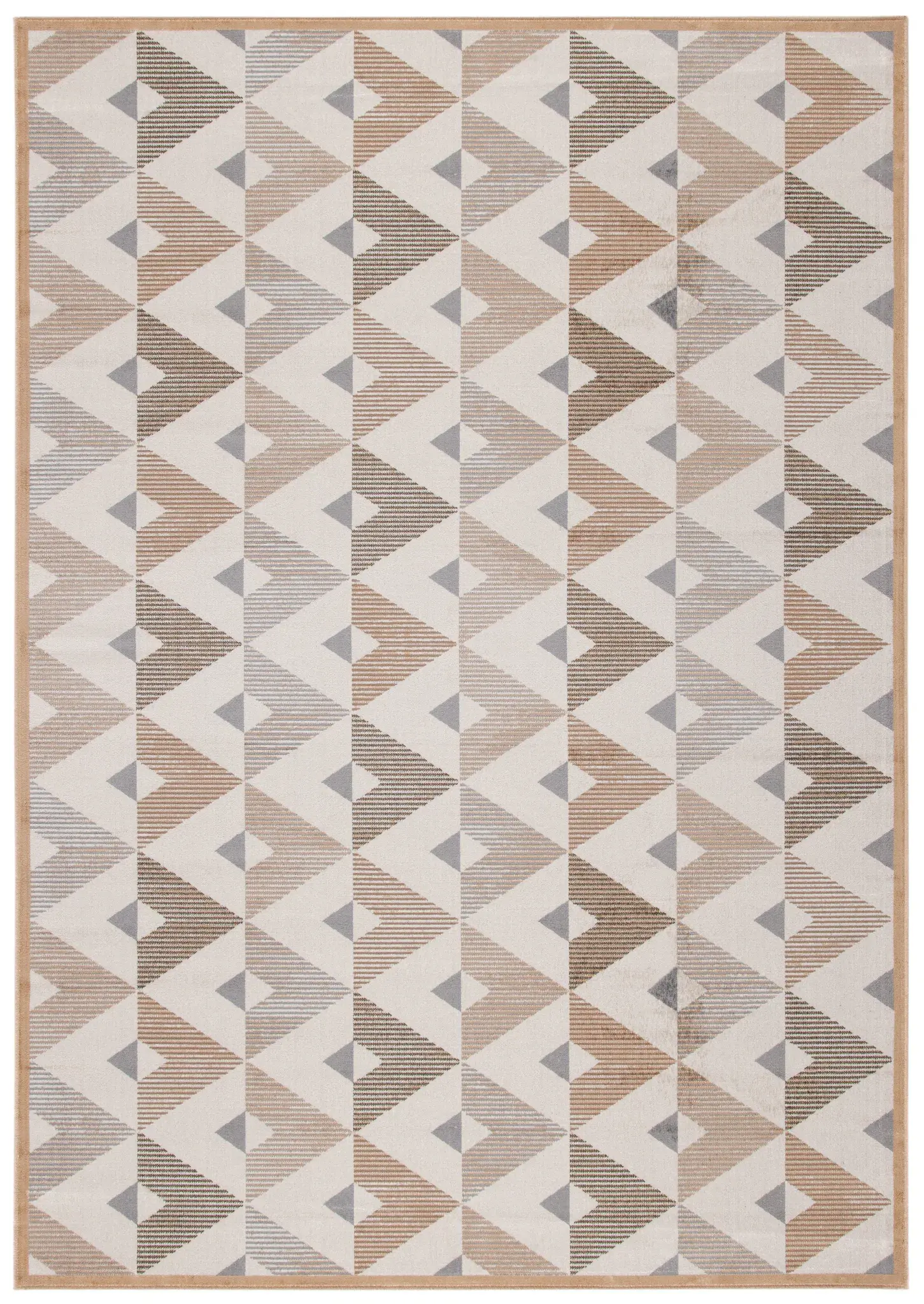 Atlas Chevron Column Viscose Rug
