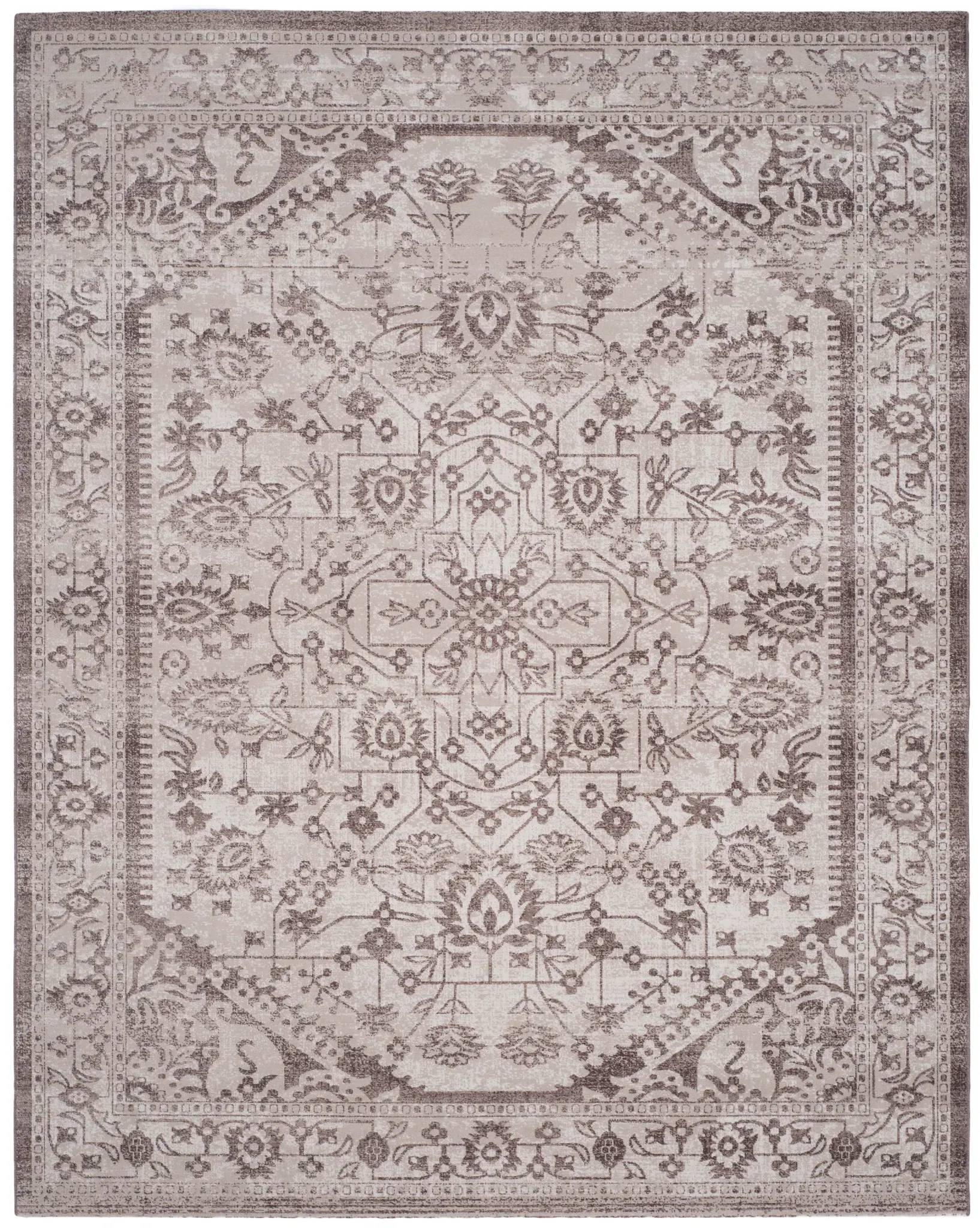 Artisan Medallion Border Rug