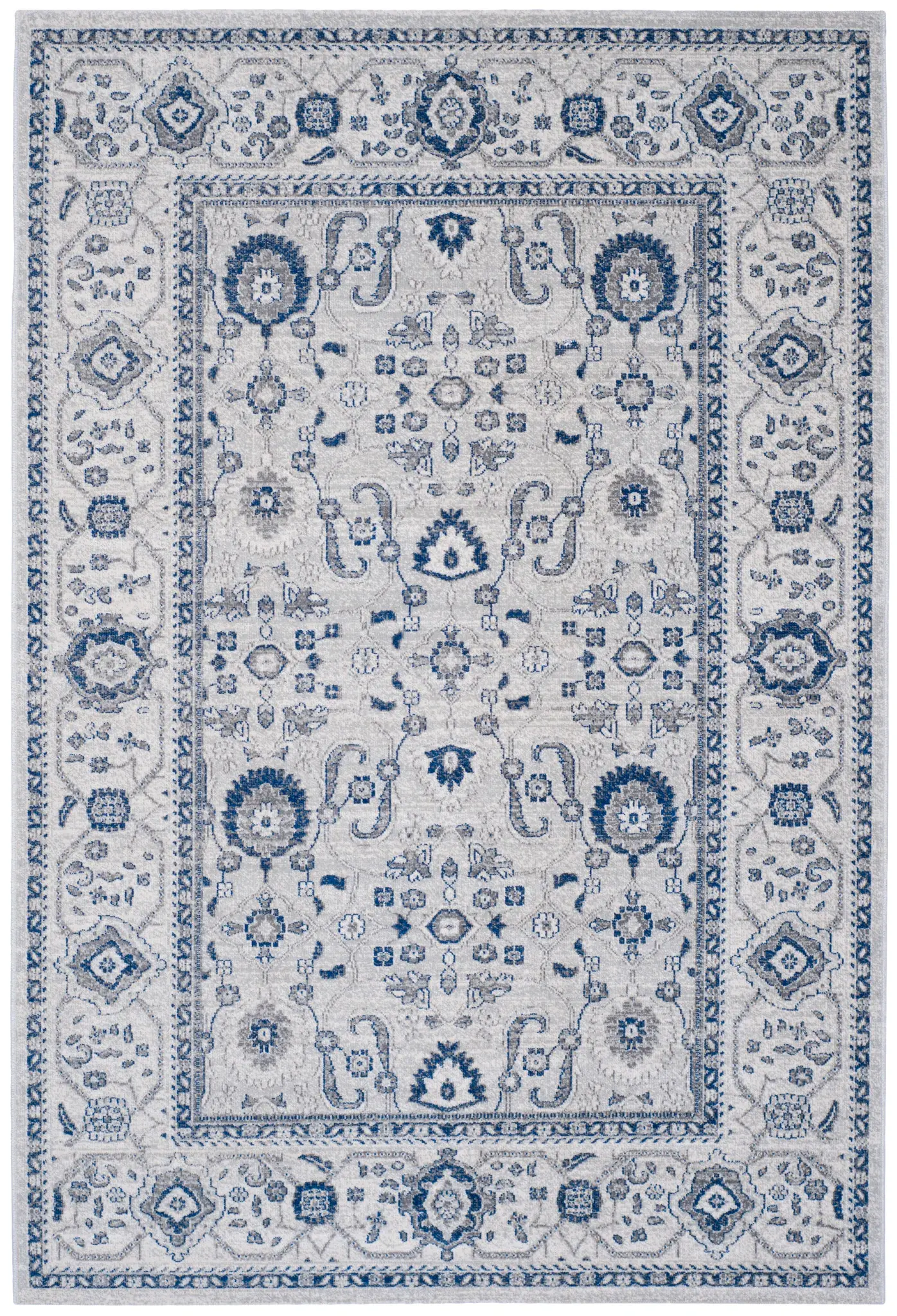 Artisan Palmette Border Rug