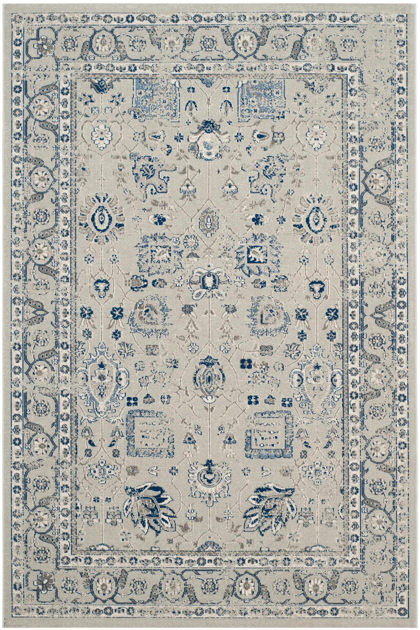 Artisan Geometric Floral Rug