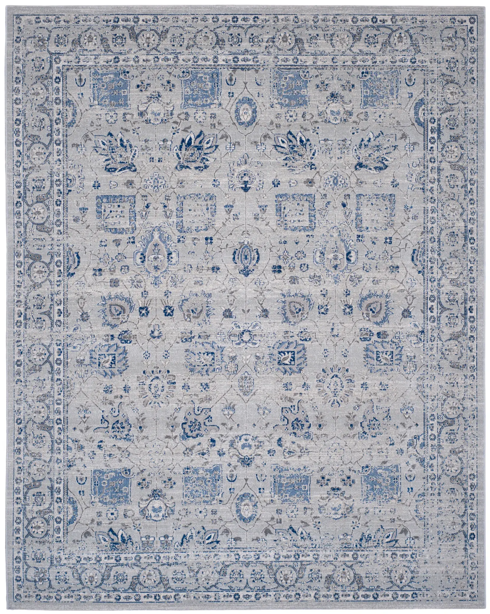 Artisan Geometric Floral Rug
